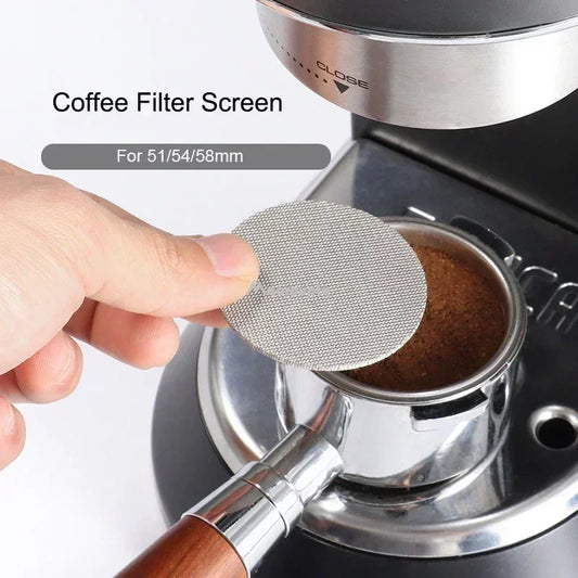 Accessoire set met koffiefilterhouder en opbergdoos
