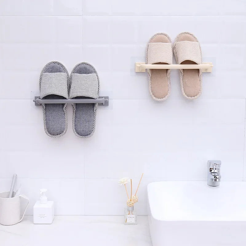 Handdoekrek met houten details – Natuurlijke accenten