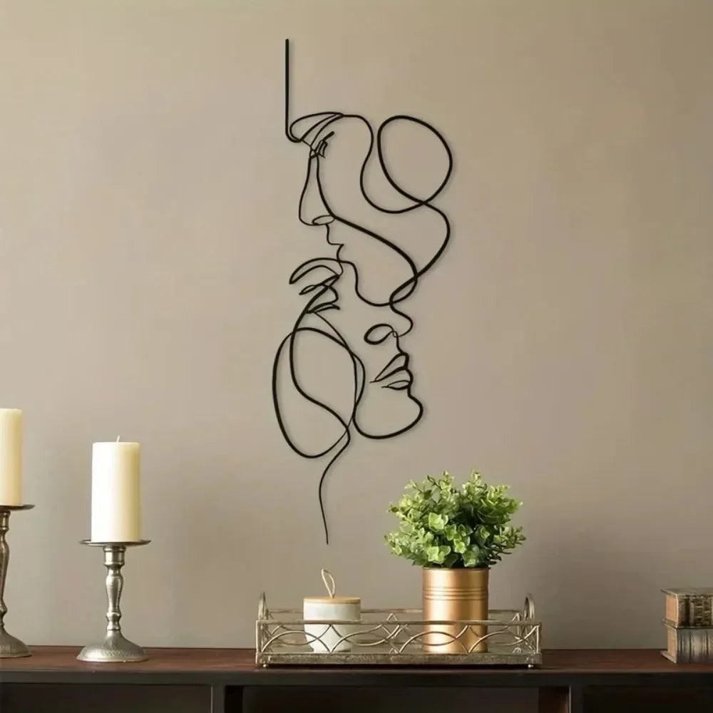 Metalen woonkamer decoraties – Industrieel en stoer