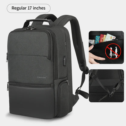 Rugzak als handbagage met opbergbare schouderbanden