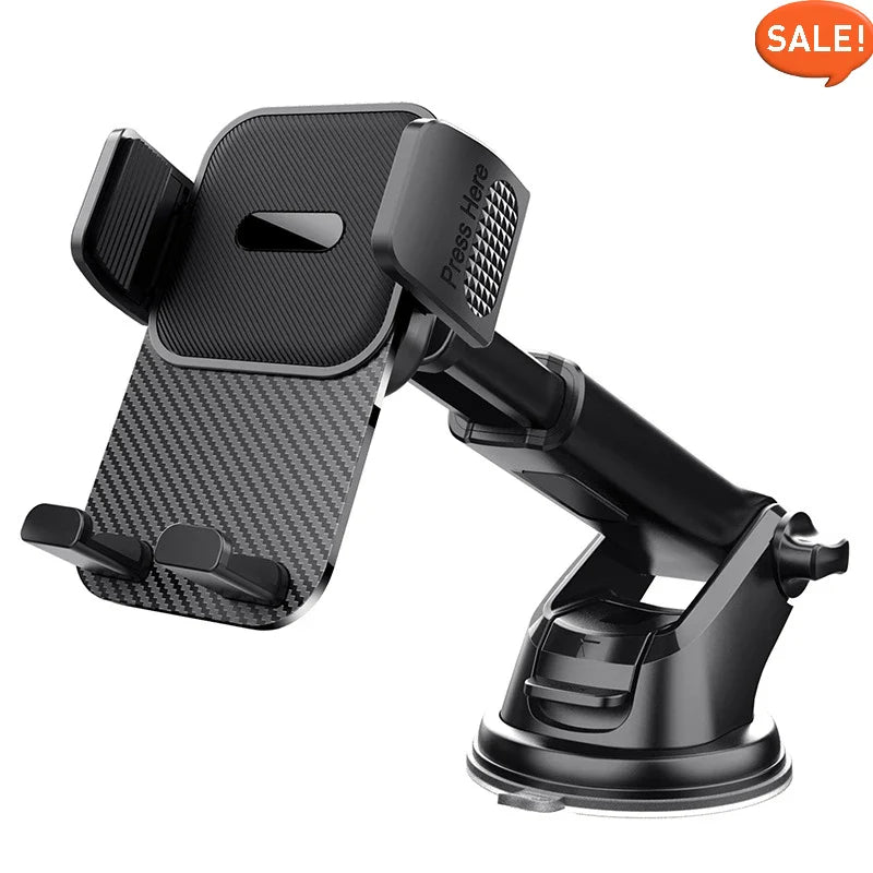 Telefoonhouder auto met soft-touch coating – Luxe uitstraling