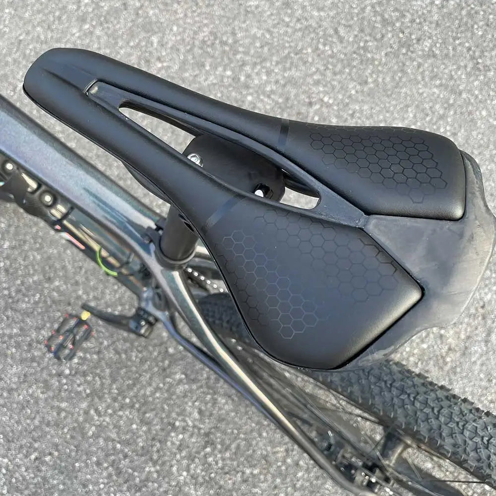 Action fietszadel met sportief profiel