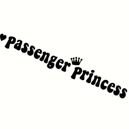 Auto stickers - Passenger Princess ontwerp voor stijlvolle auto's
