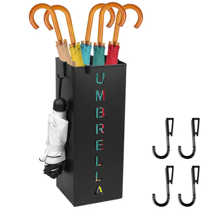 Metalen paraplu bak met matte afwerking