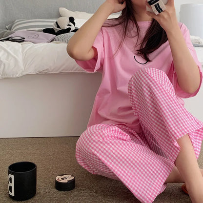 Dames pyjama Hunkemöller met kantdetails