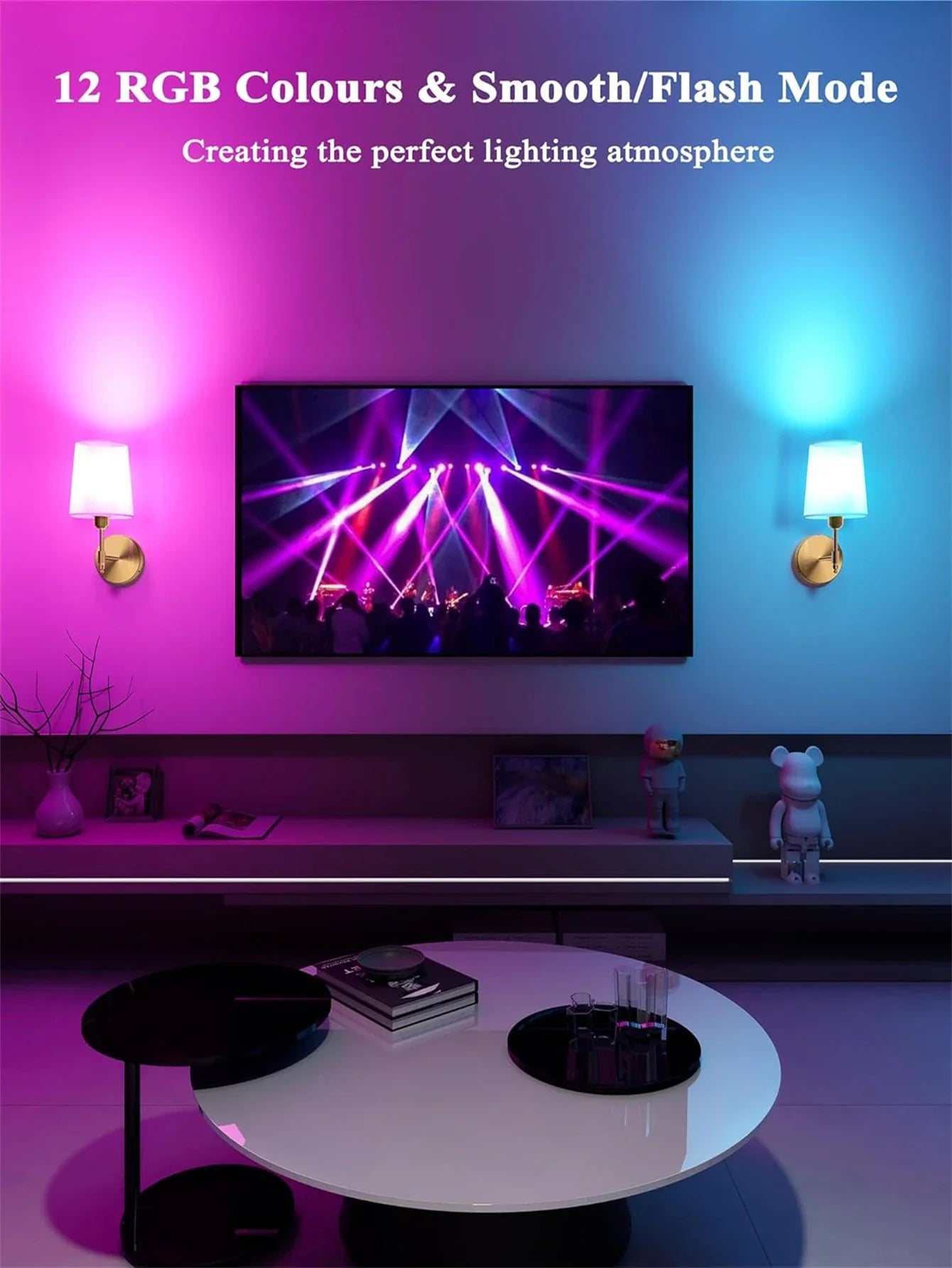 Moderne wandlamp zonder snoer – Voor strak interieur