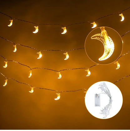 Licht slinger met transparante balletjes – Modern en licht
