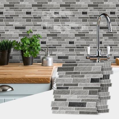 Mozaiek tegelpatroon badkamer – Visueel interessant