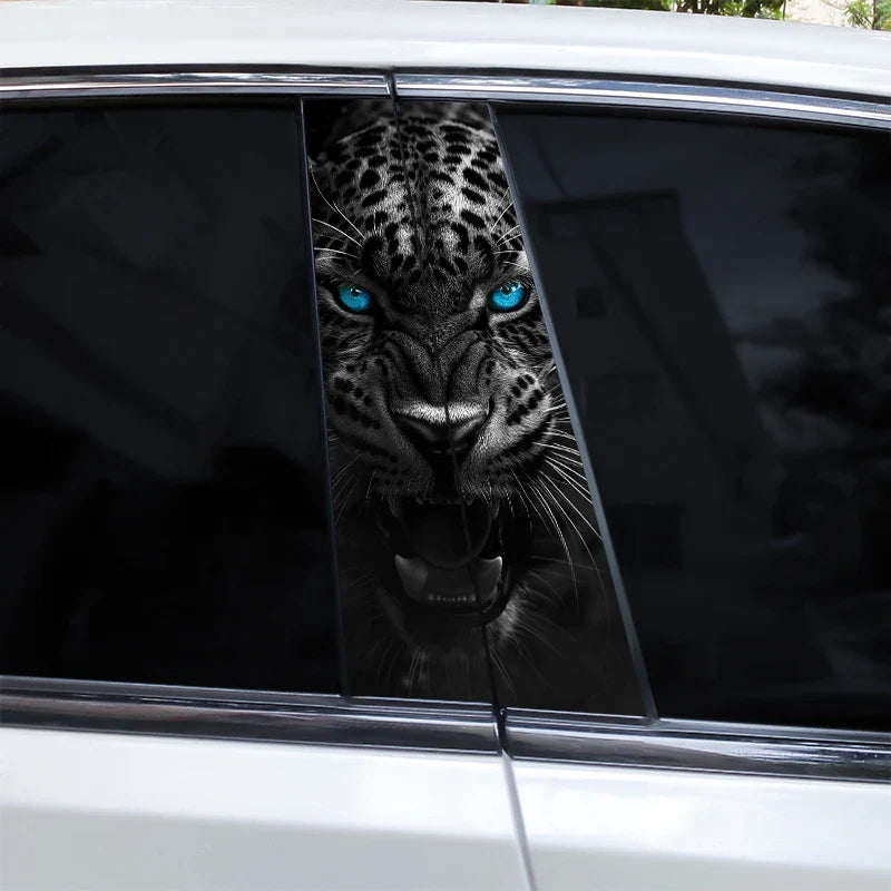 auto stickers - krachtige dieren voor unieke uitstraling