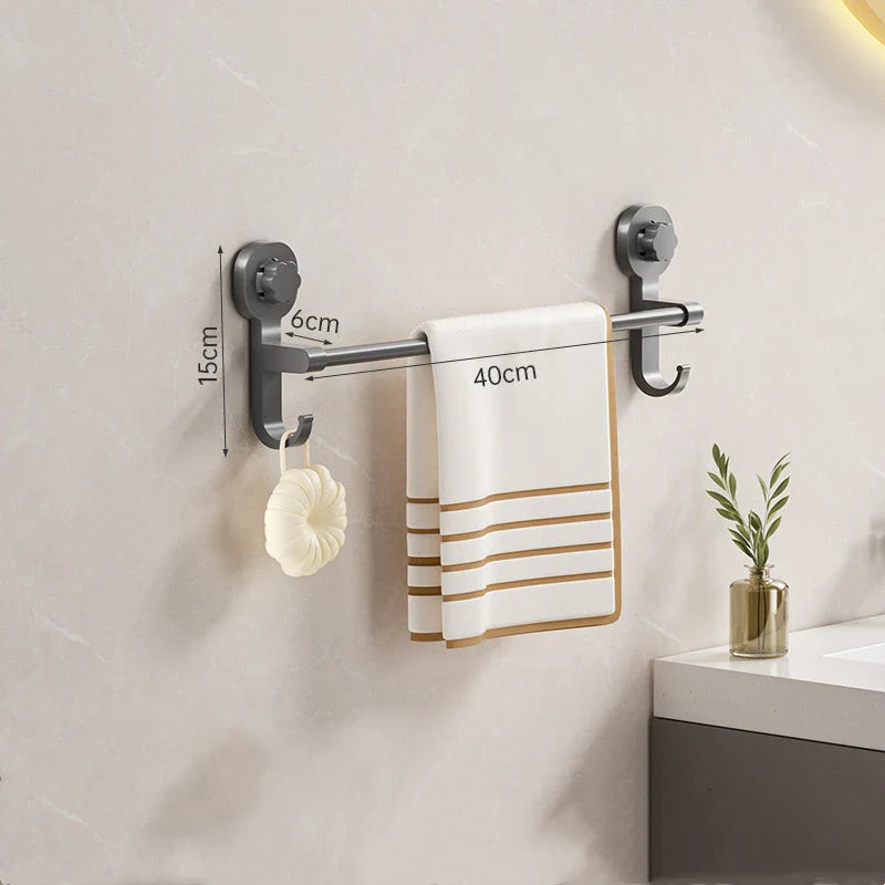 Badkamer handdoek rek met legplank – Voor handdoeken en meer