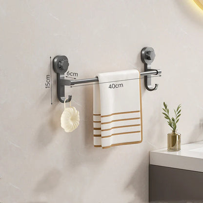 Badkamer handdoek rek met legplank – Voor handdoeken en meer
