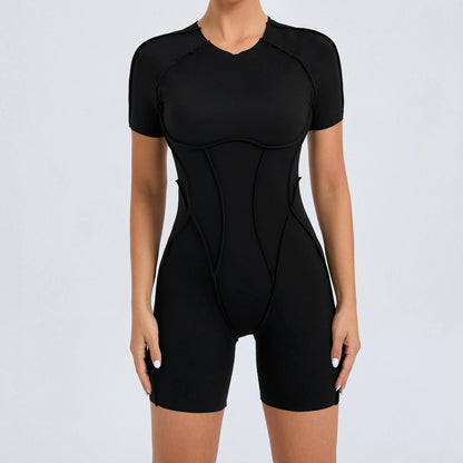 Trendy yoga set met modieuze fit