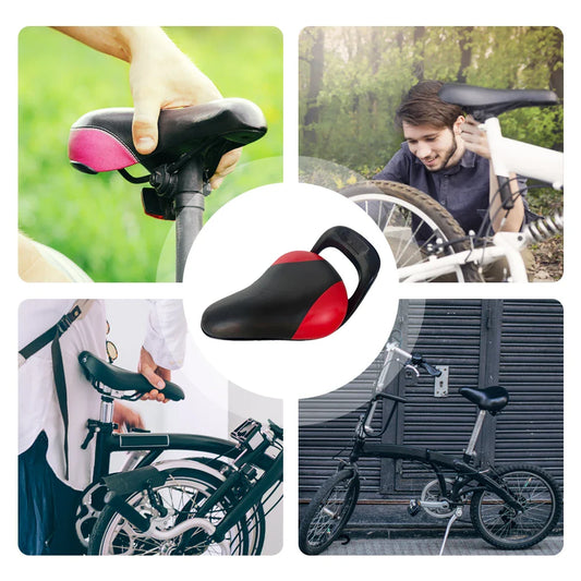 Zadel voor stadsfiets met zachte vulling