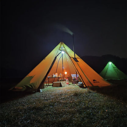 Pop-up tent ideaal voor weekendtrips – Licht en handig