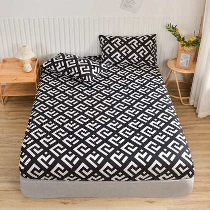 Beddengoed met abstract patroon – Kunst op je bed