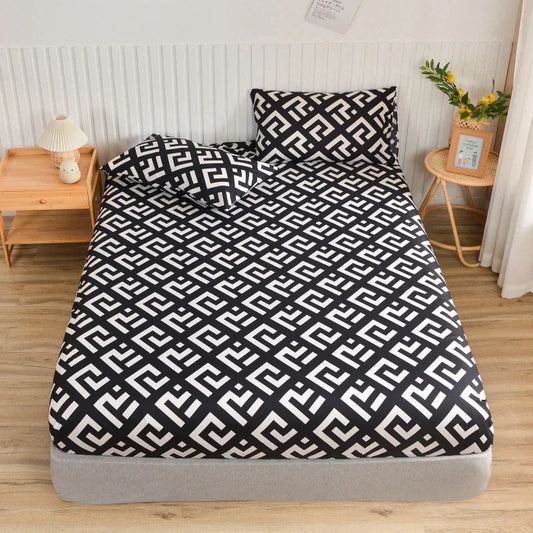 Beddengoed met abstract patroon – Kunst op je bed