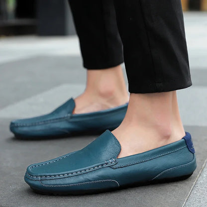 Suède zomerschoen heren met luxe uitstraling