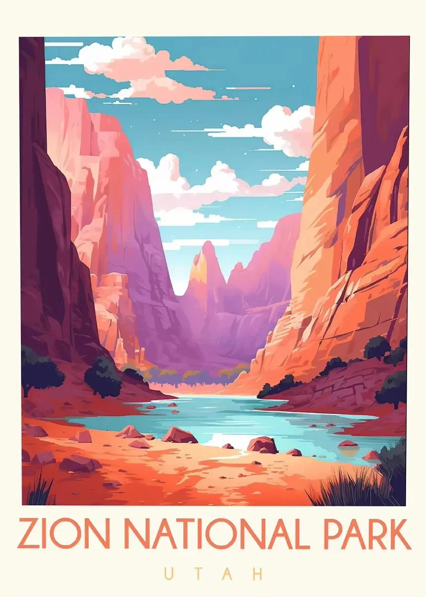 Moderne kunst posters voor creatieve interieurs