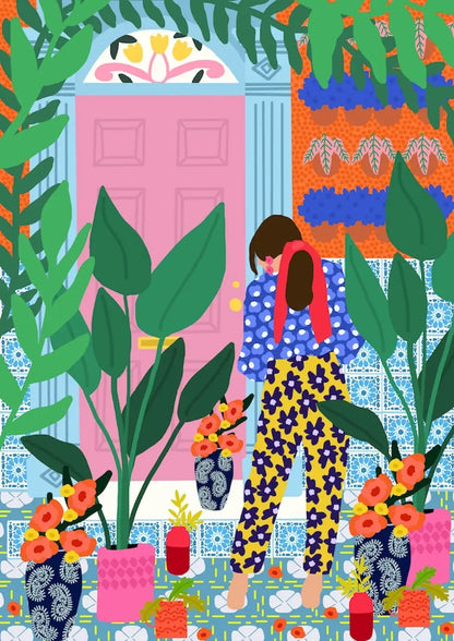 Poster met junglethema – Tropisch en levendig
