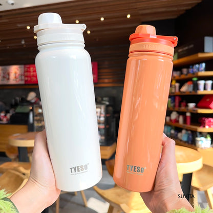 Thermosfles met draagriem – Comfortabel onderweg