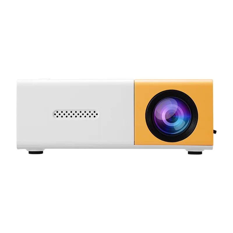 Draagbare projector met statief