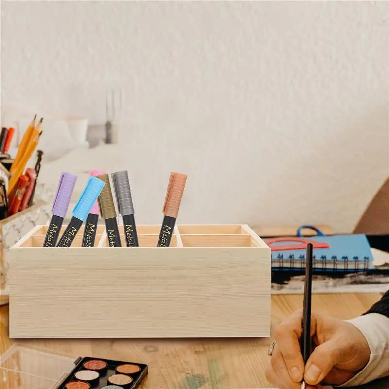 Multifunctionele desk organizer met vakken voor alles
