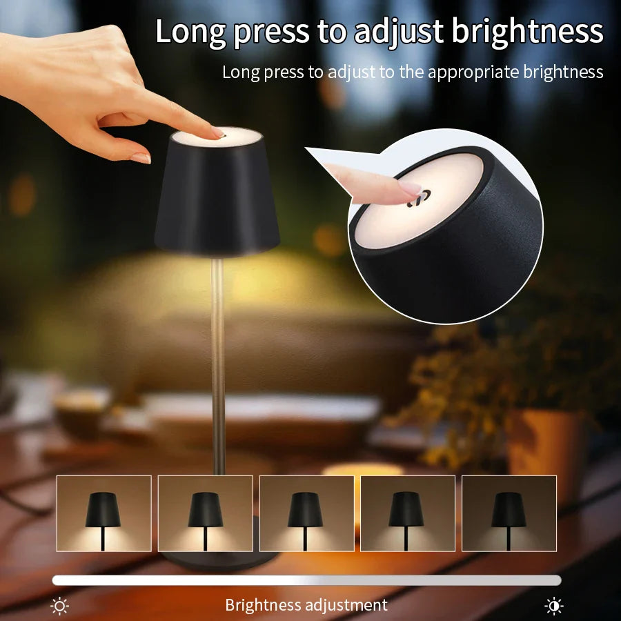 Minimalistische nachtkastlamp – Strak en modern