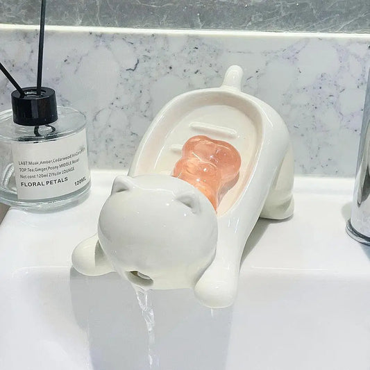 Zeep houder keramiek – Stevig en decoratief