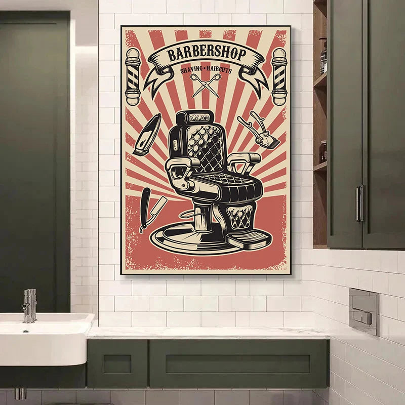 Abstracte poster in pasteltinten