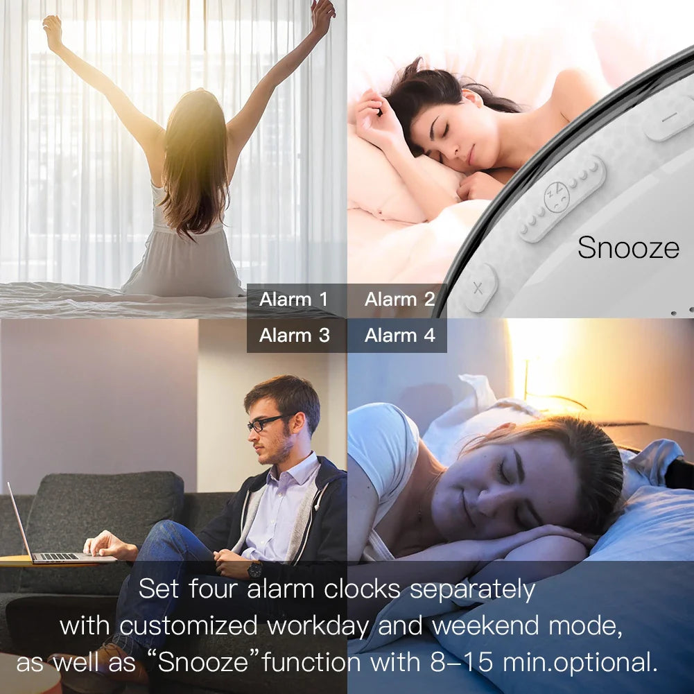 Wake up light met radio – Start je dag met muziek