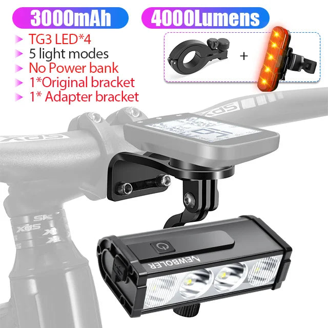 Fietslamp Action met energiezuinige LED