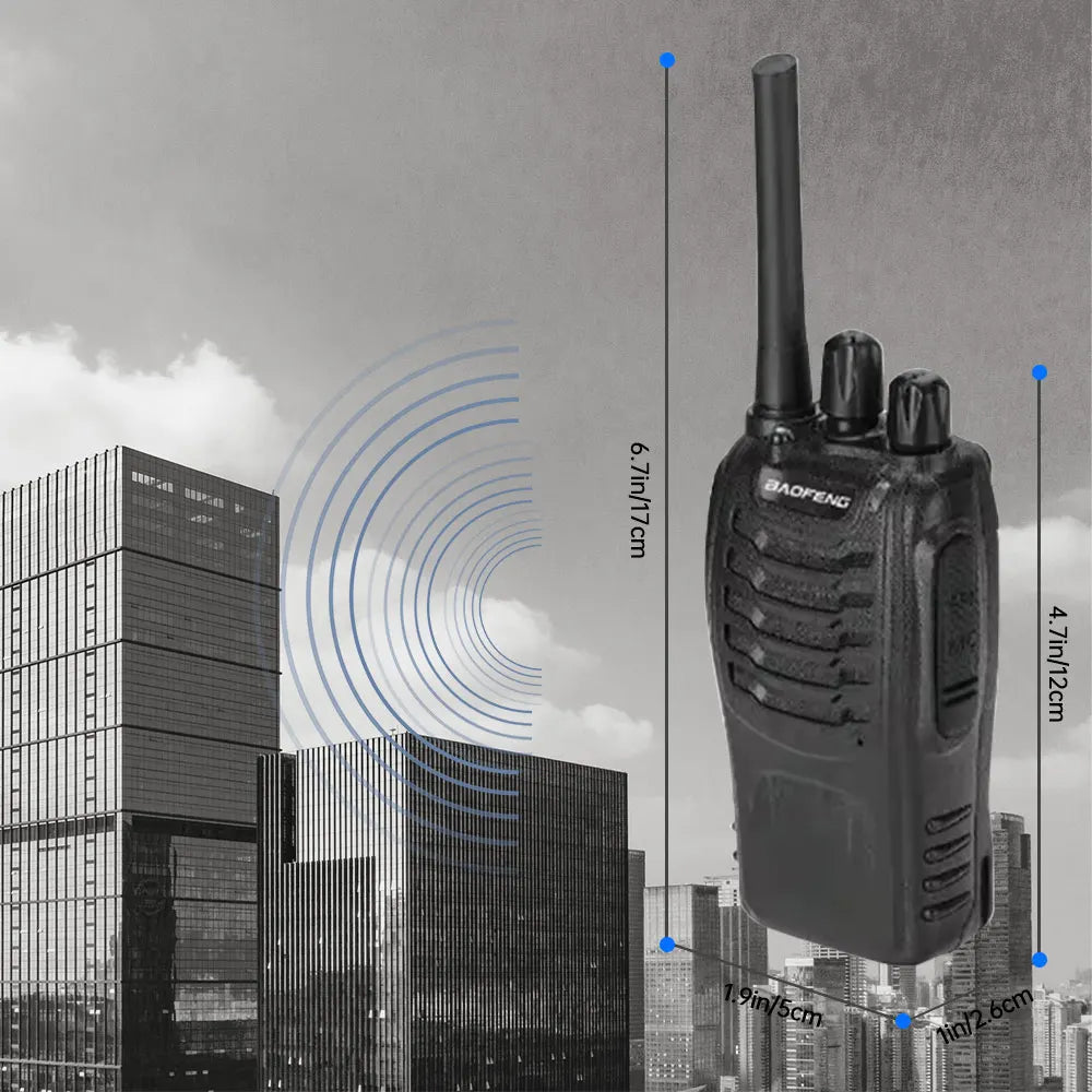 Walkie talkie Action met AA-batterijen