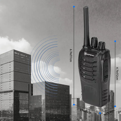 Walkie talkie Action met AA-batterijen