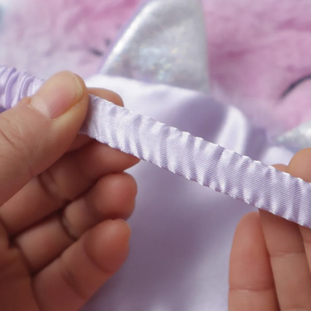 Slaapmasker met zachte fleece binnenzijde