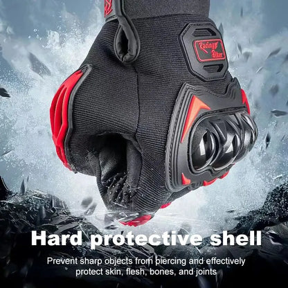 Lederen herenhandschoenen met thermovoering
