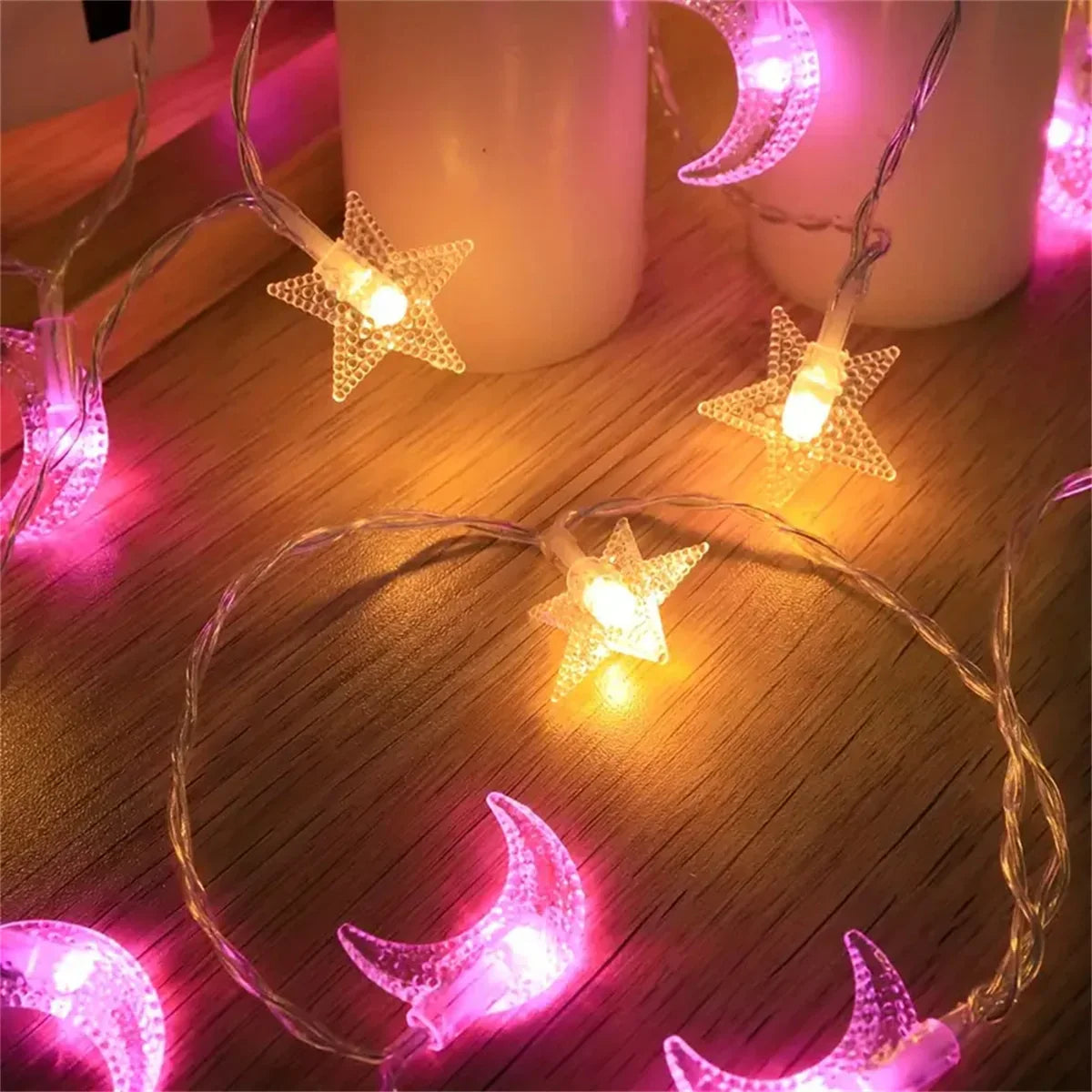 Transparante licht slinger – Voor een subtiel effect