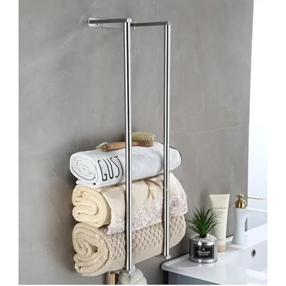 Badkamer handdoekrek design wit – Tijdloze elegantie