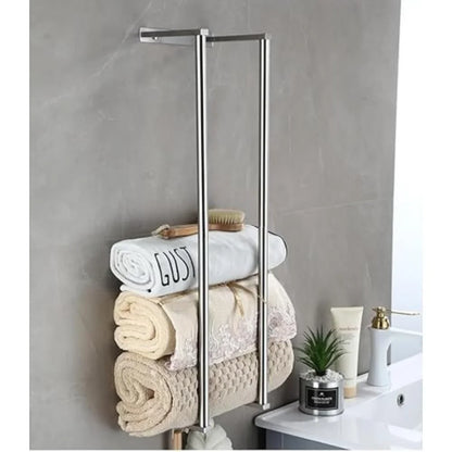 Badkamer handdoekrek design wit – Tijdloze elegantie