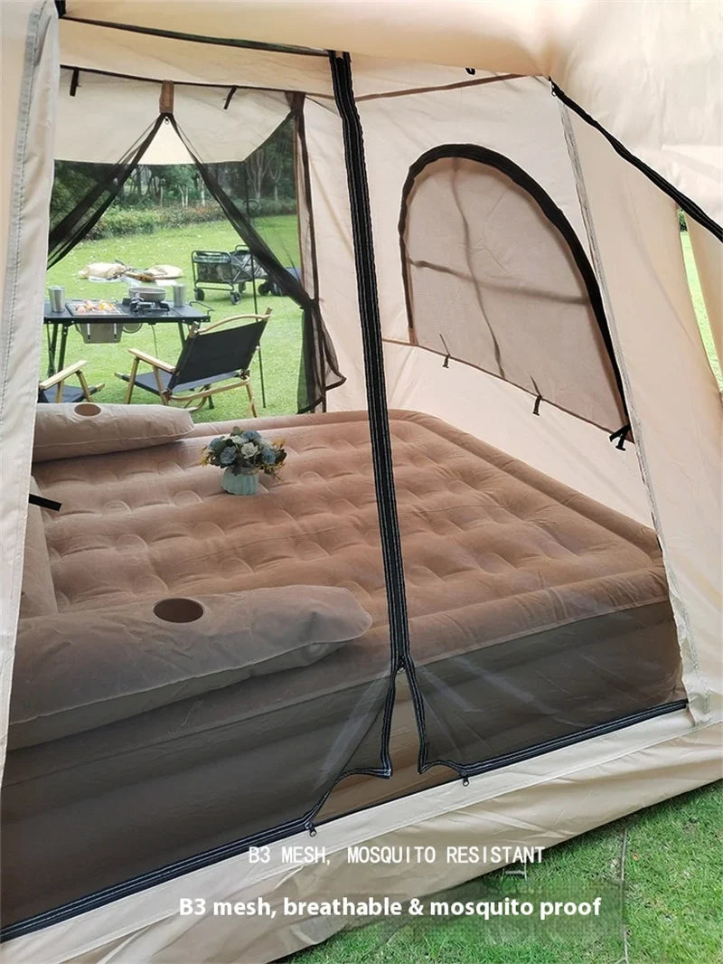 Camping tent voor weekendtrips – Licht en comfortabel