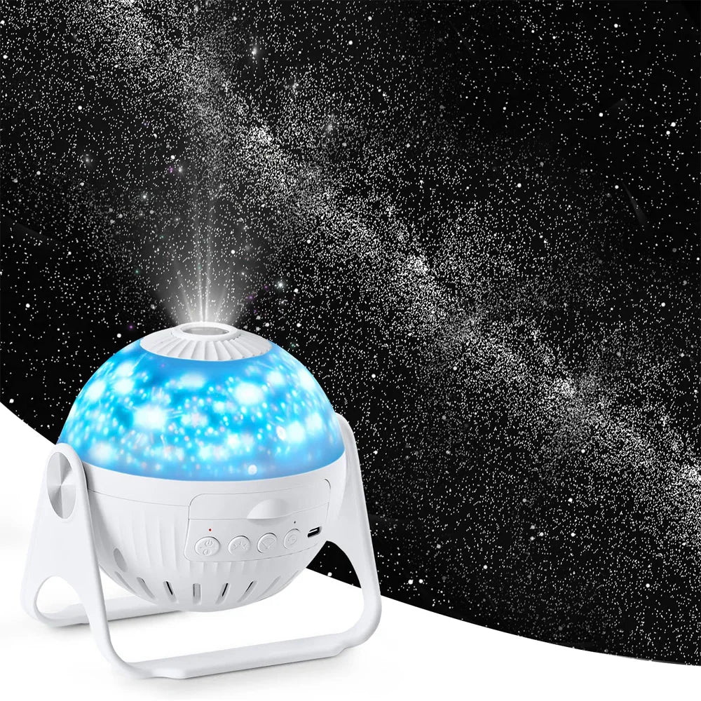 360 graden draaibare sterrenhemel projector