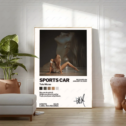 Poster met illustratie – Speels en uniek