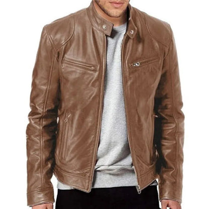 Leren jassen heren met vintage vibe – Oude ziel, nieuwe stijl