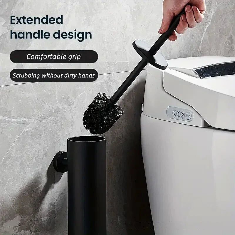 Hangende toiletborstel set – Wandvrij en hygiënisch