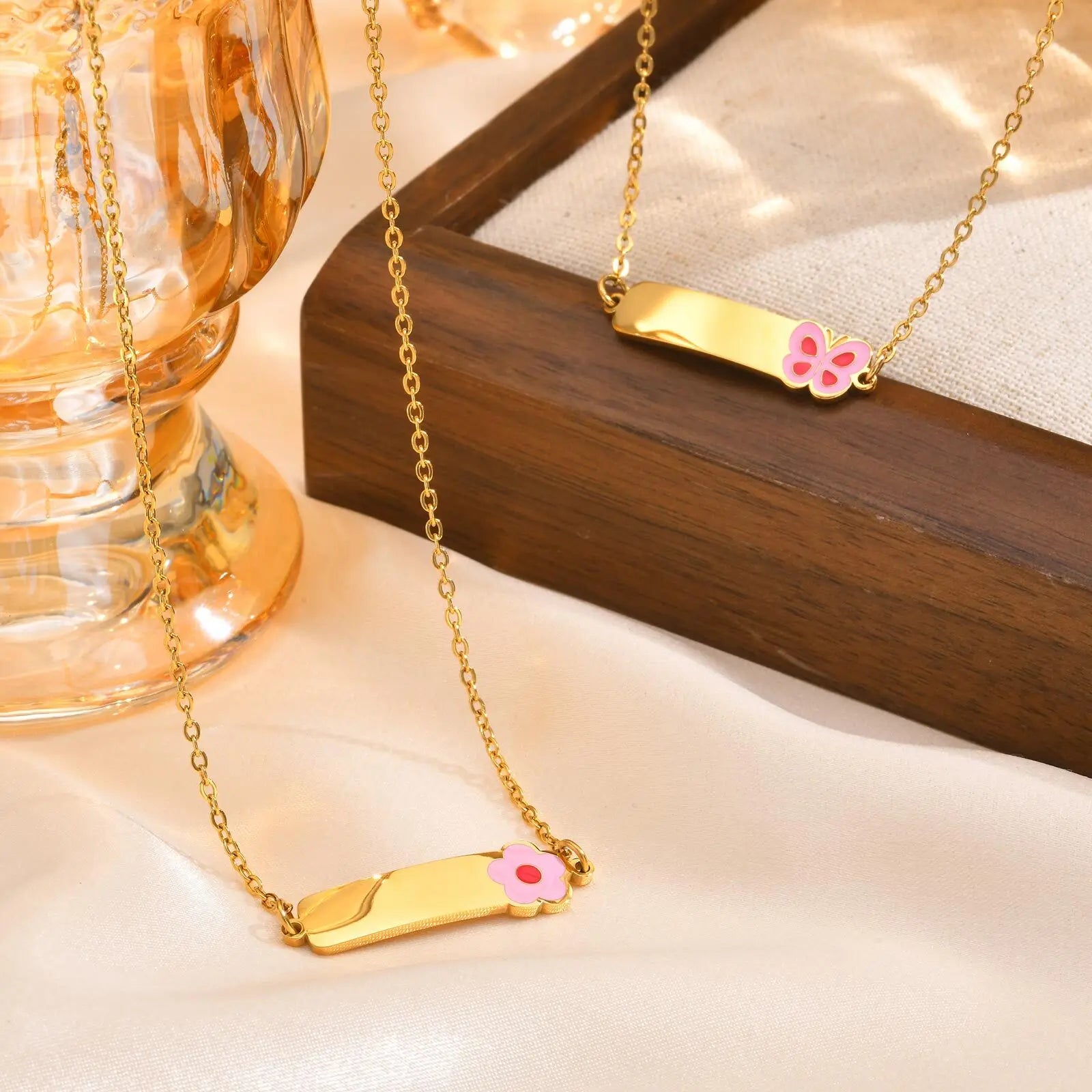 Gepersonaliseerde sieraden set voor geliefden