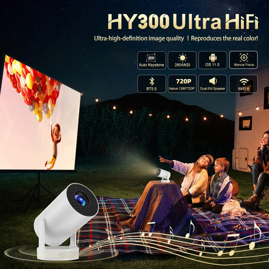 Action projector met compacte behuizing