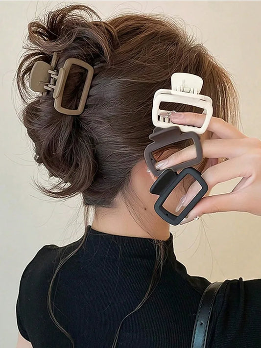 Trendy haarclips in goud en zilver