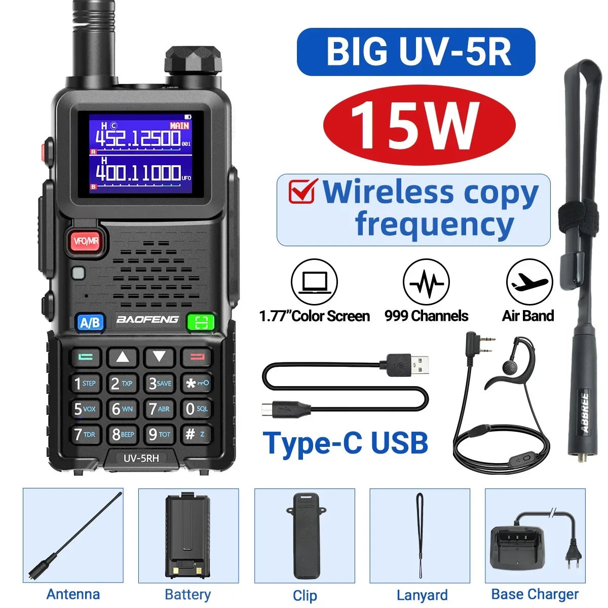 Walkie talkie professioneel voor zakelijk gebruik