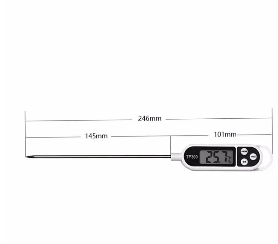Vleesthermometer geschikt voor kip, rund en vis
