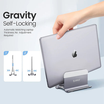 Aluminium laptopstandaard met koelfunctie