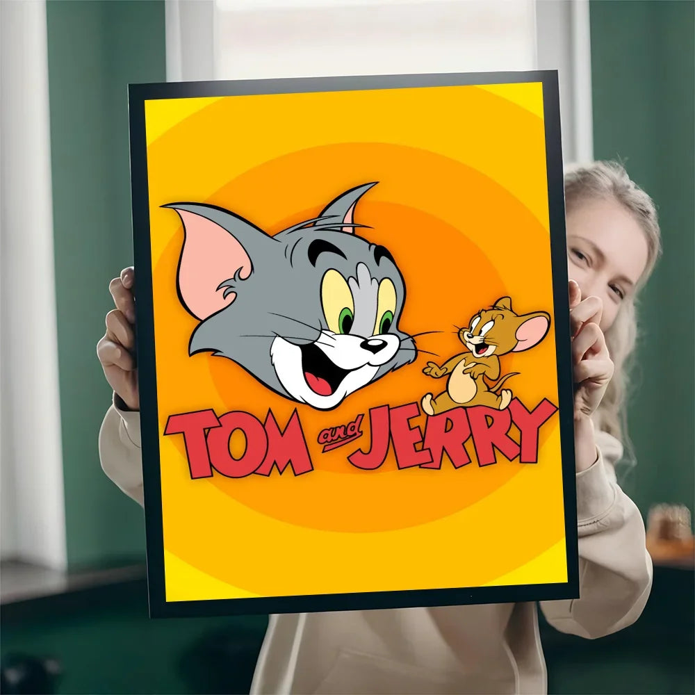 Woonkamer poster met rustgevende kleuren